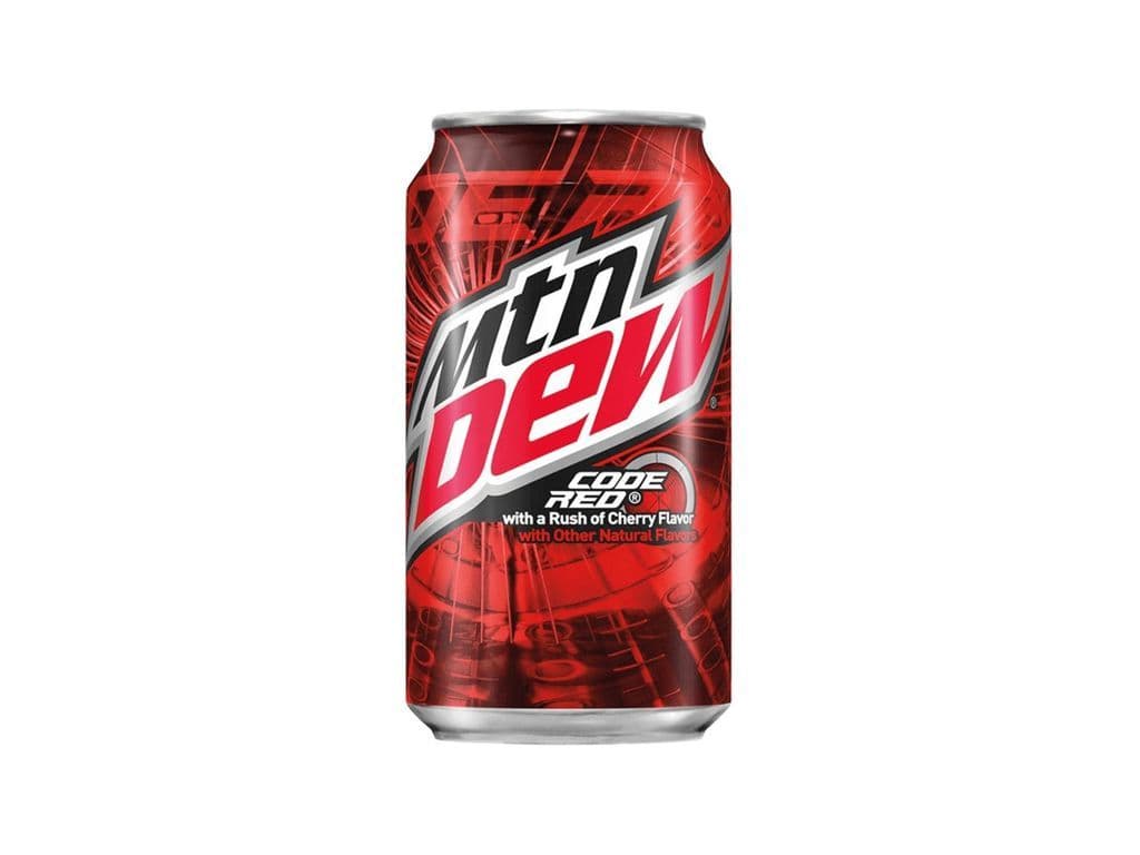Mountain Dew Code Red 355ml Soda