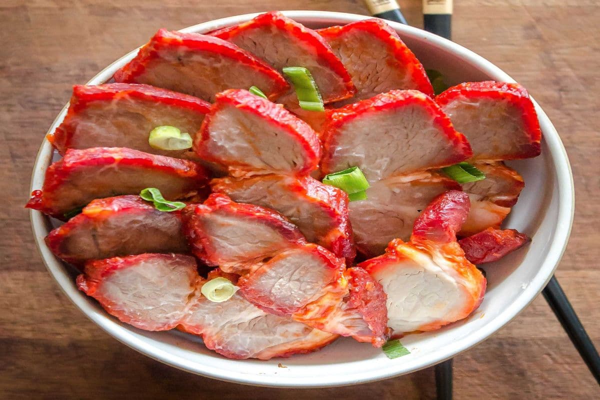 Barbecued Sliced Pork