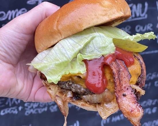 Chorizo Beef Smash Burger