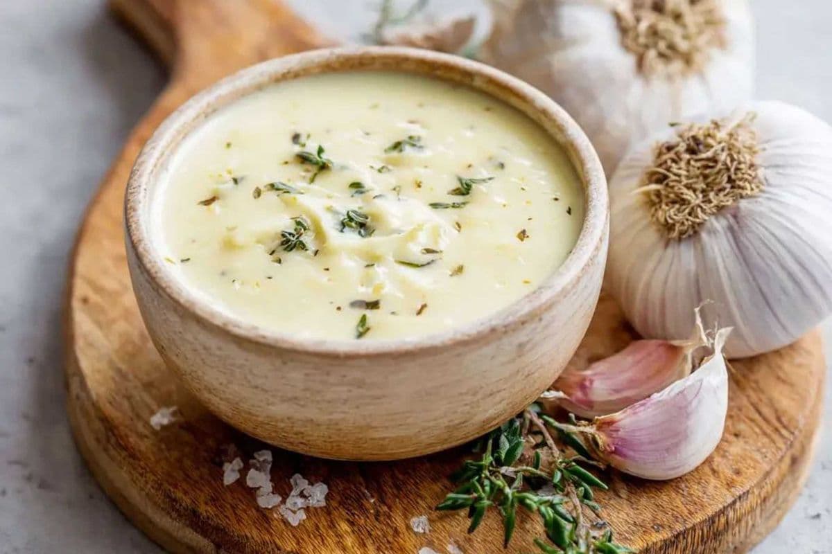 Creamy Garlic Dipping Sauce