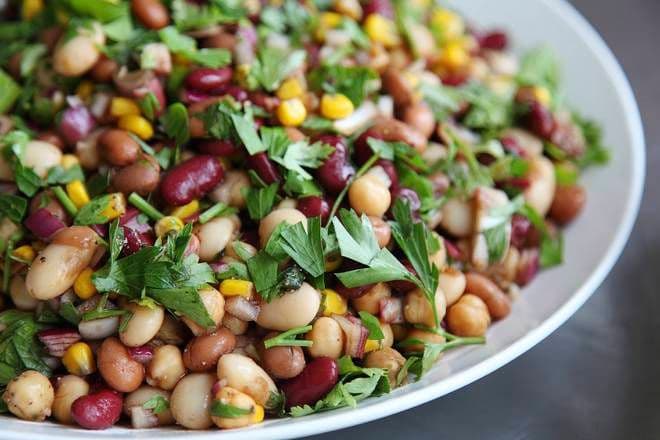 Salade de légumineuses / Mixed beans Salad