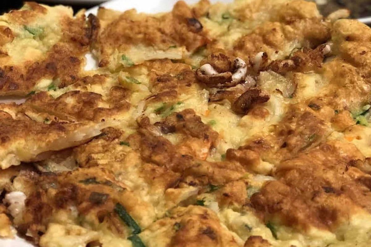 Seafood Pancake