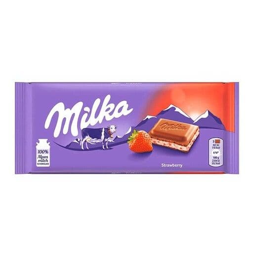 Milka - Fraise / Strawberry (100 g)
