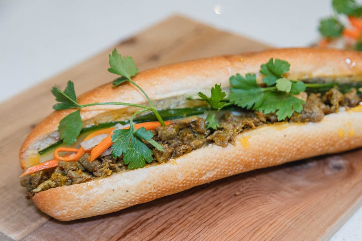 Lemongrass Beef Banh Mi