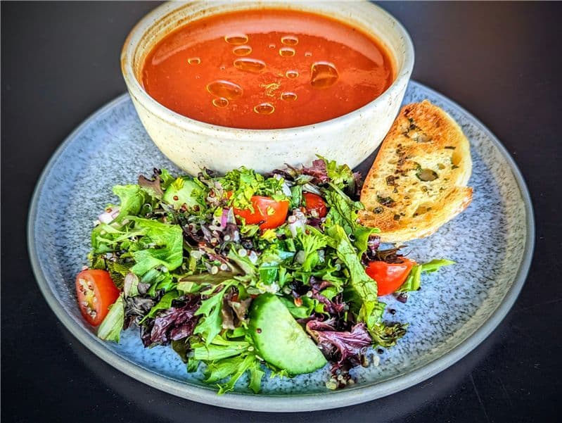 Straight Up Tomato + Salad
