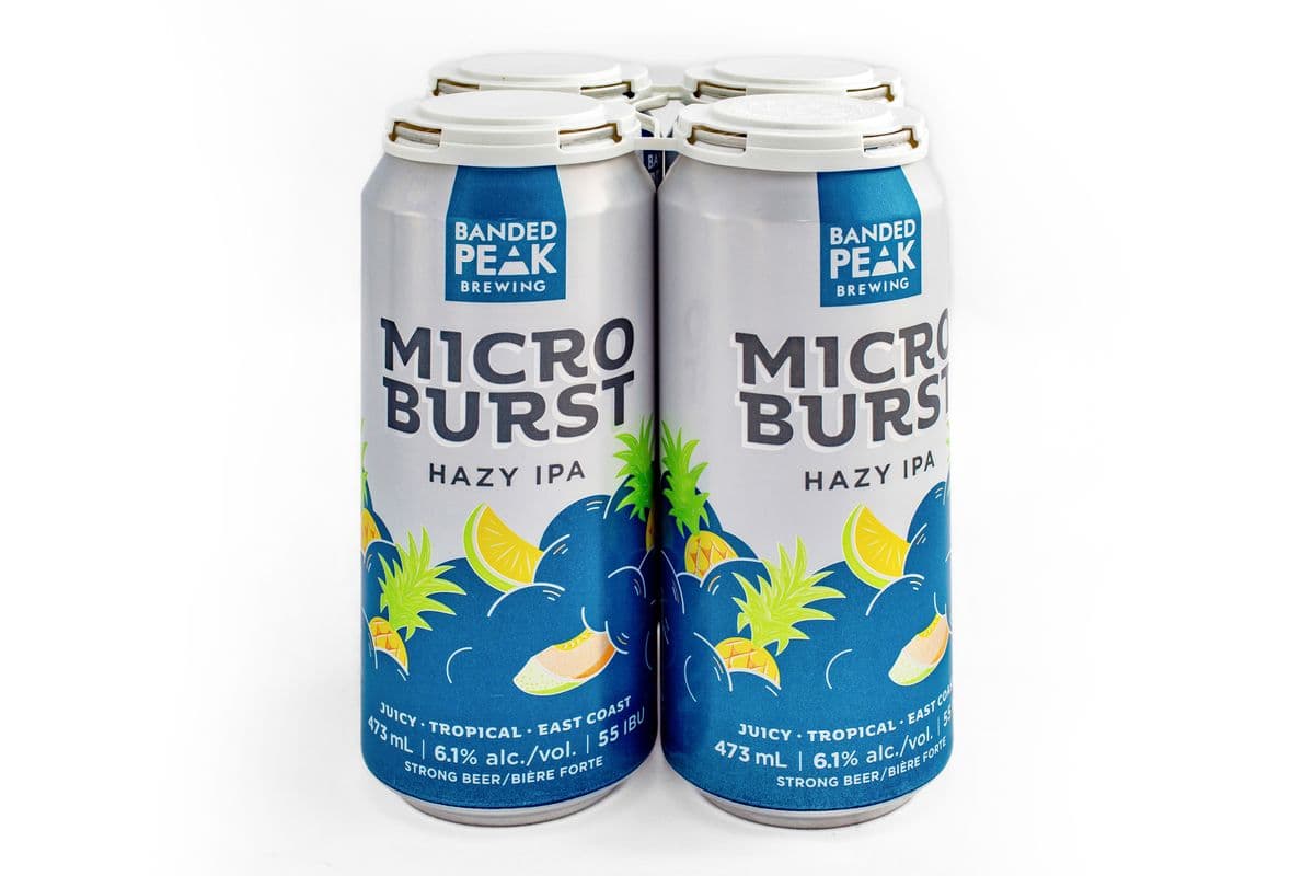 Microburst Hazy IPA 4x473ml (4 x 473ML)