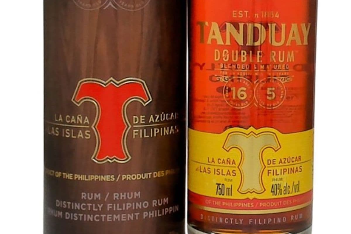 TANDUAY DOUBLE RUM 750ML (1 x 750ML)