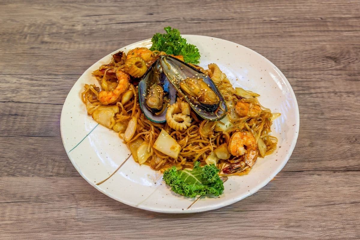 Seafood Yakisoba