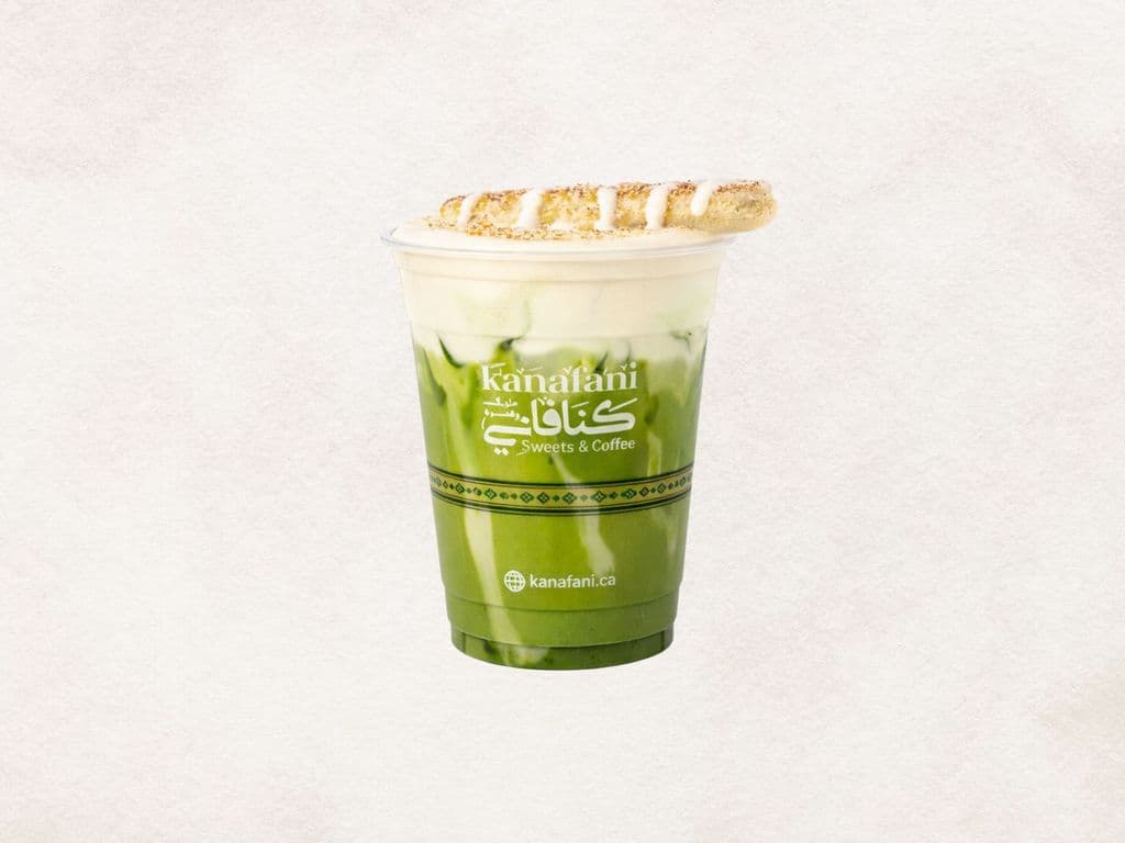 Iced Tiramisu Matcha Latte