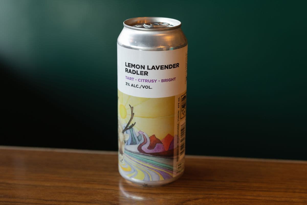 Yukon Brewing STRANDED SUN (Lemon Lavender Radler) (1 x 473 ml)
