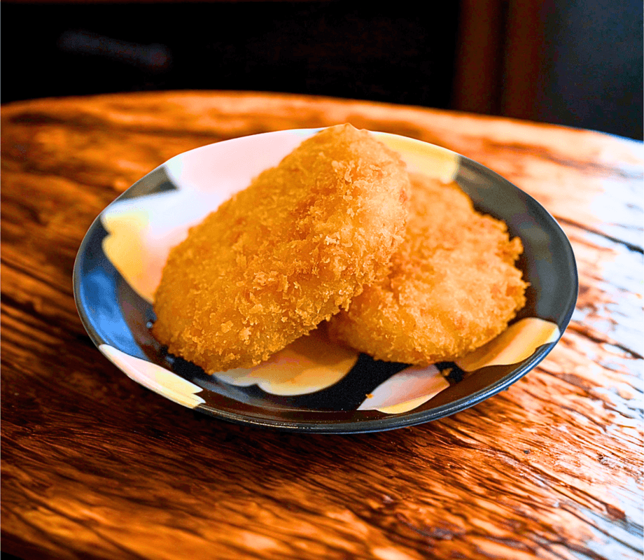 ENTRÉES  - croquettes de maïs / ENTRÉES  - Corn Croquette