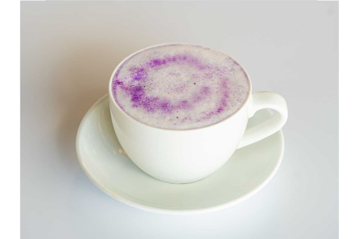 Purple Taro Latte