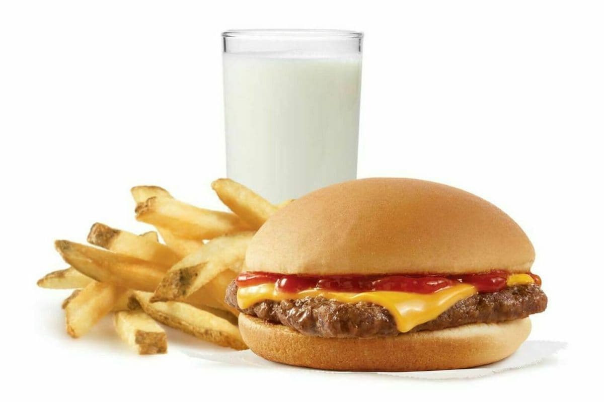 Hamburger Fromage Pour Enfant / Kids' Cheeseburger (Cals: 550 - 670)