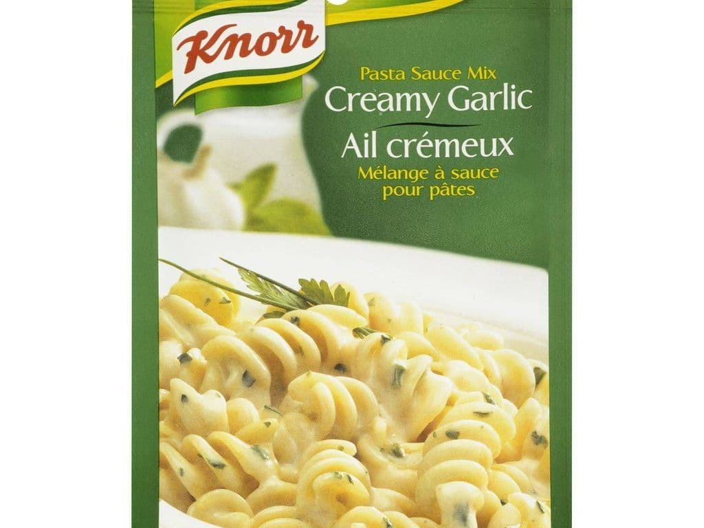 KNORR CREAMY GARLIC PASTA SAUCE MIX 37G