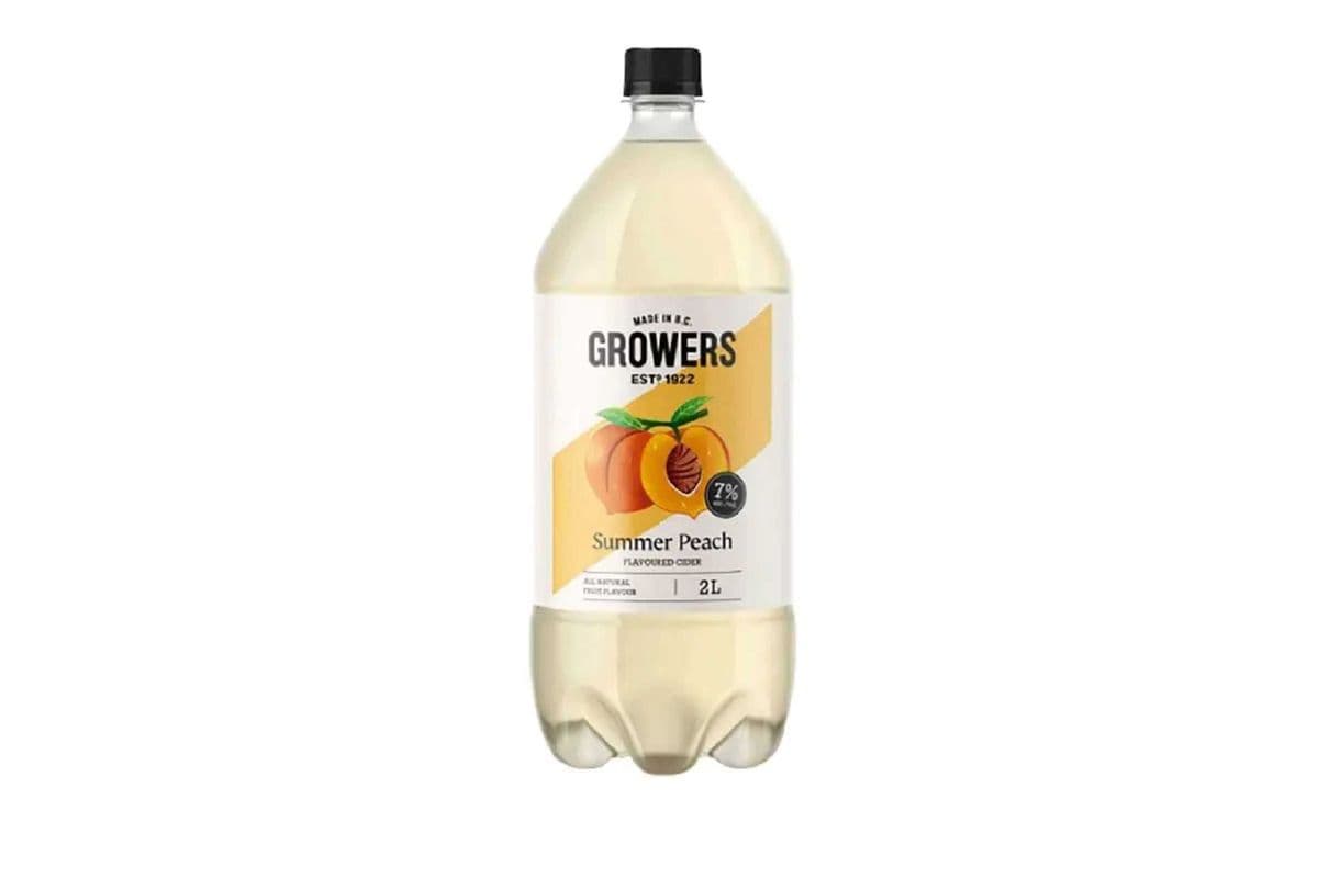Growers Peach Cider (1 x 2L)