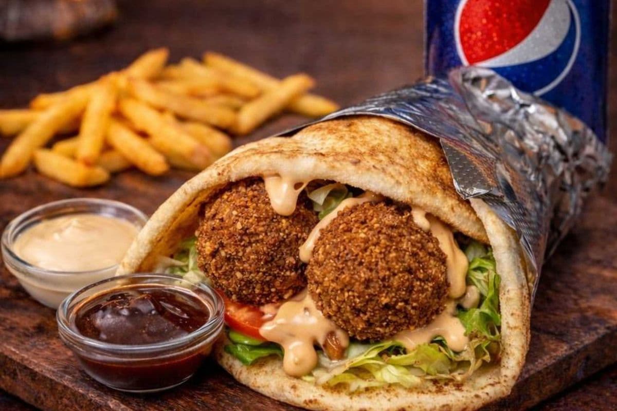 Diplo Pita Falafel (Trio ) ( Moyen / Medium)