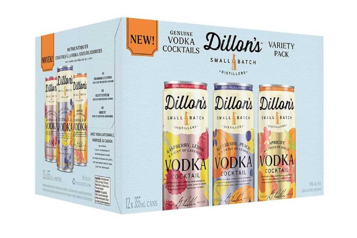 Dillon's Vodka Cocktail Variety (12 x 355ml)