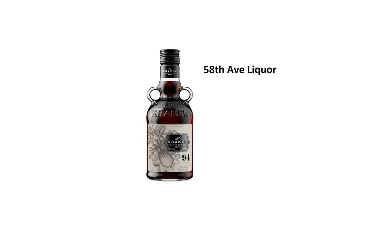 THE KRAKEN BLACK SPICED RUM 375ML (1 x 375ML)