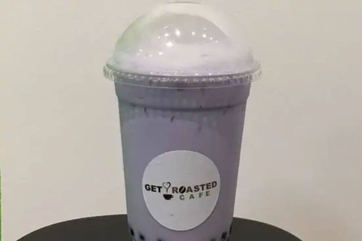 Taro Bubble Tea (with Milk)