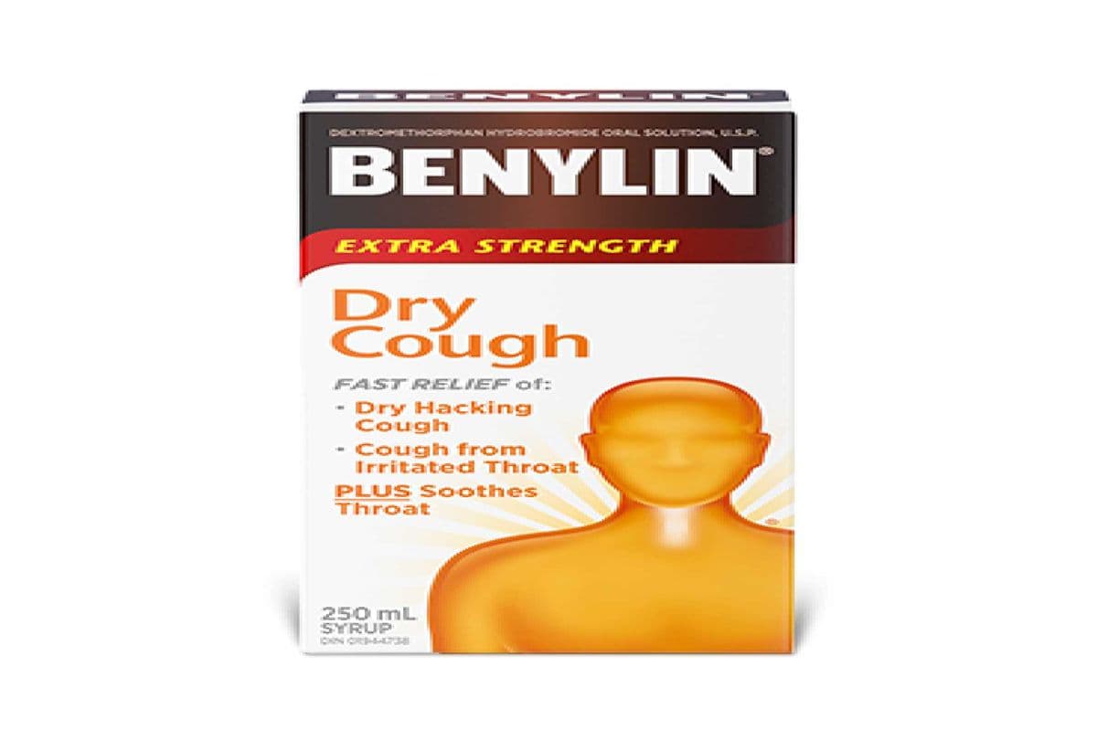 Benylin - Extra Strength Dry Cough 250ml (100 ml)