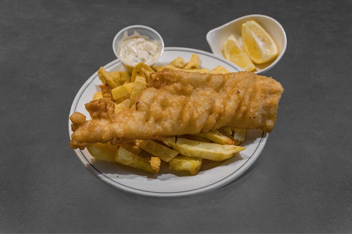 Alaskan Whitefish and Chips