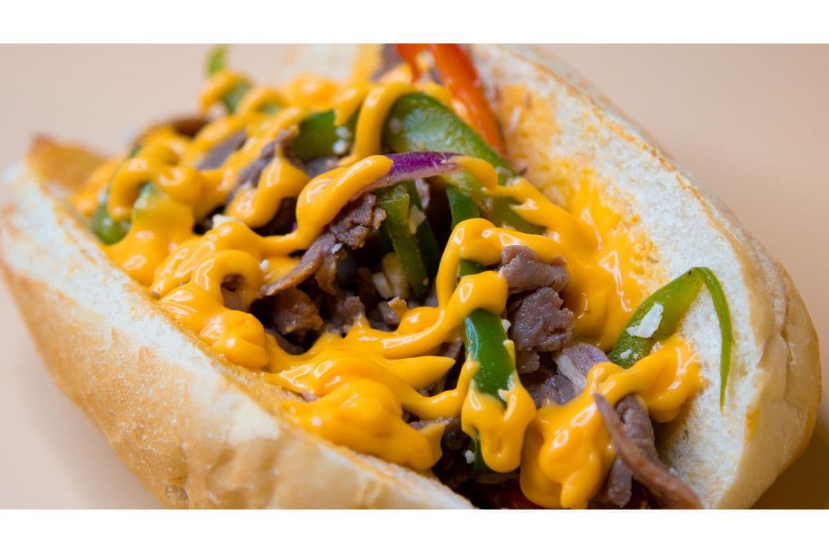 Cheesy Philly Steak Sandwich