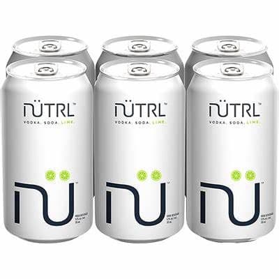 Nutrl Lime Vodka Soda (6 x 355ml)