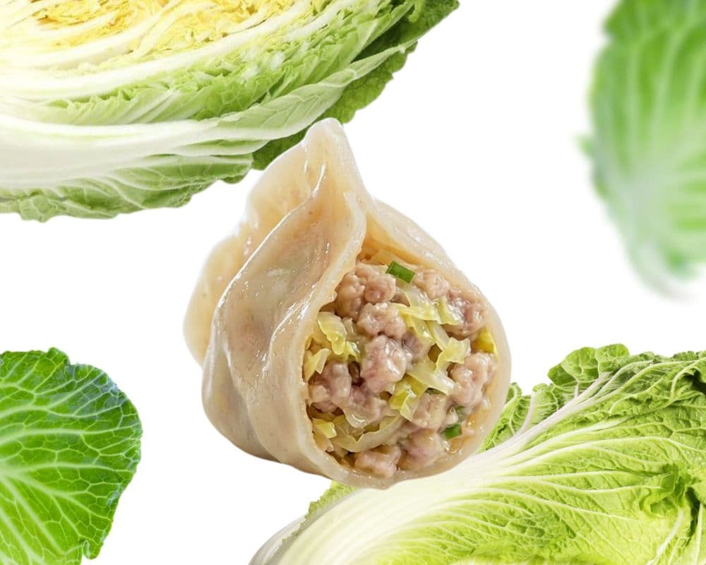 43. Chicken & Cabbage Dumpling / Poulet et Chou Dumpling