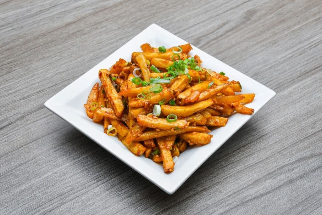 Spicy Garlic Fries
