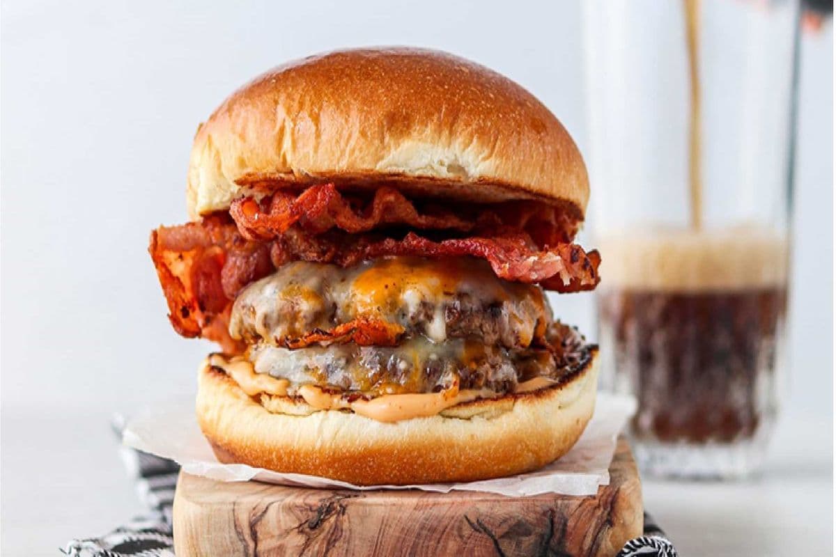 Double Bacon Burger