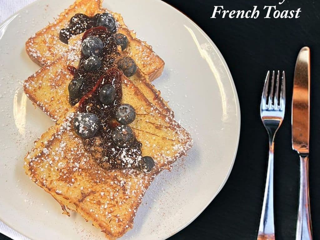 Blueberry French toast