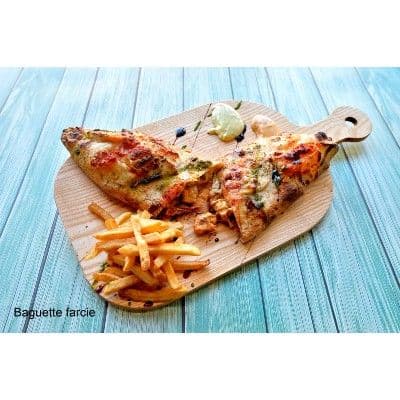 Baguette Farcie Poulet Panné / Paned Chicken Stuffed Baguette