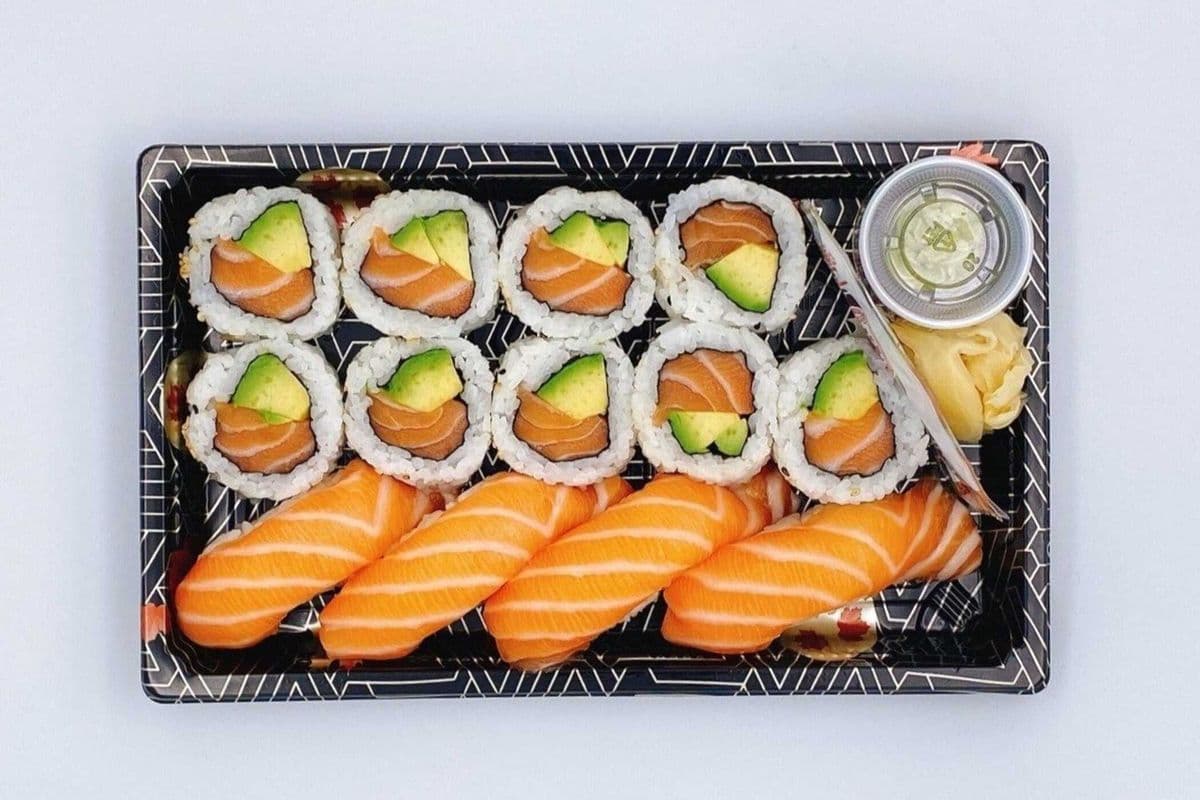 Gluten Free Salmon Lover Lunch