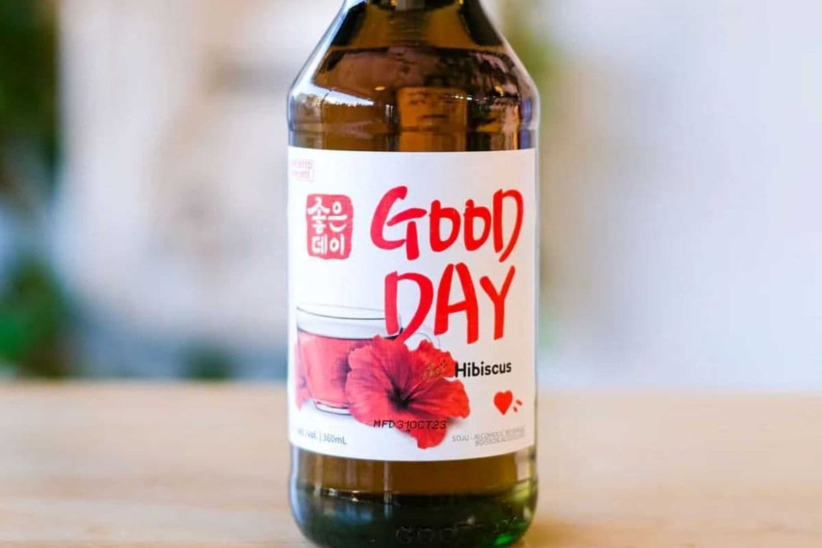 Good Day Soju - Hibiscus 1x360ml (1 x 360 ml)