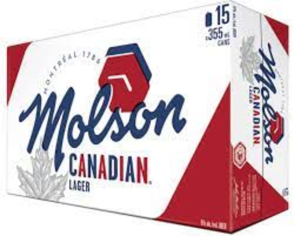 Molson Canadian (1 x 15 cans)