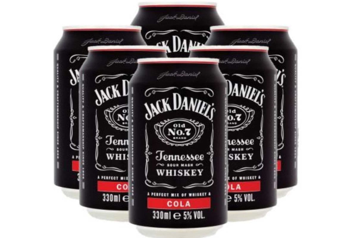 Jack Daniel's Cola (4 x 355 ml Cans)