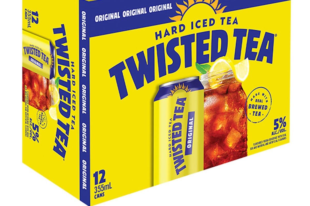 TWISTED TEA ORIGINAL HARD ICED TEA 12PKC (12 x 355ML)
