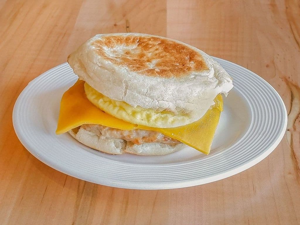 Sausage Egg & Cheese English Muffin