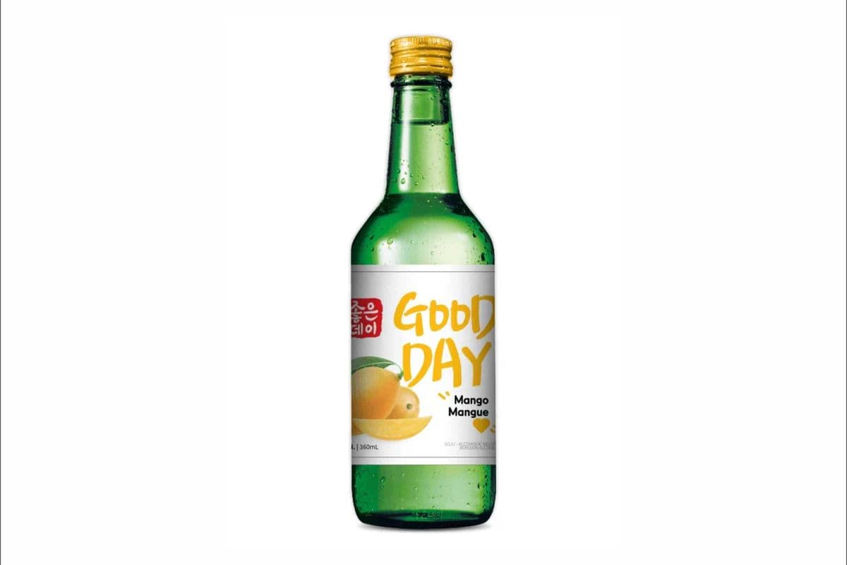 Good Day Mango Soju (360 ml Bottle) (1 x 360ML)