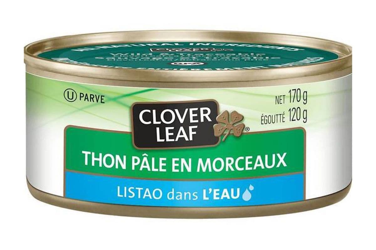 Clover Leaf - Thon Pâle en Morceaux / Flaked Light Tuna (170 g)