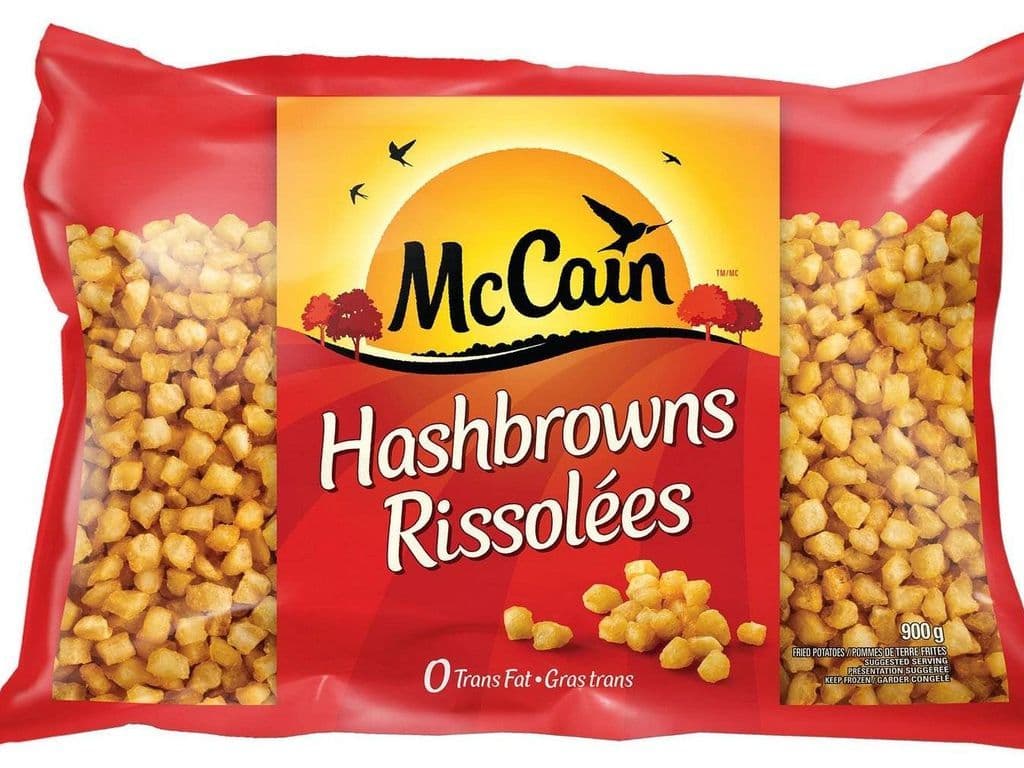 MCCAIN DICED HASHBROWNS 900G