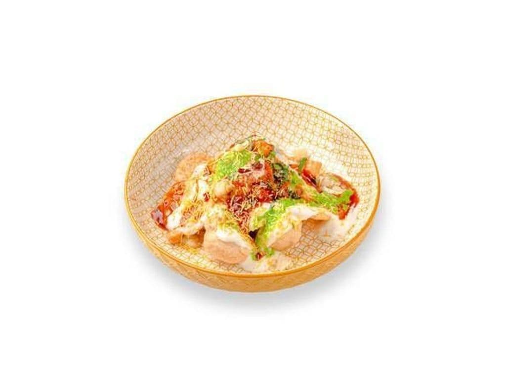 Chaat Papdi + Bhalla