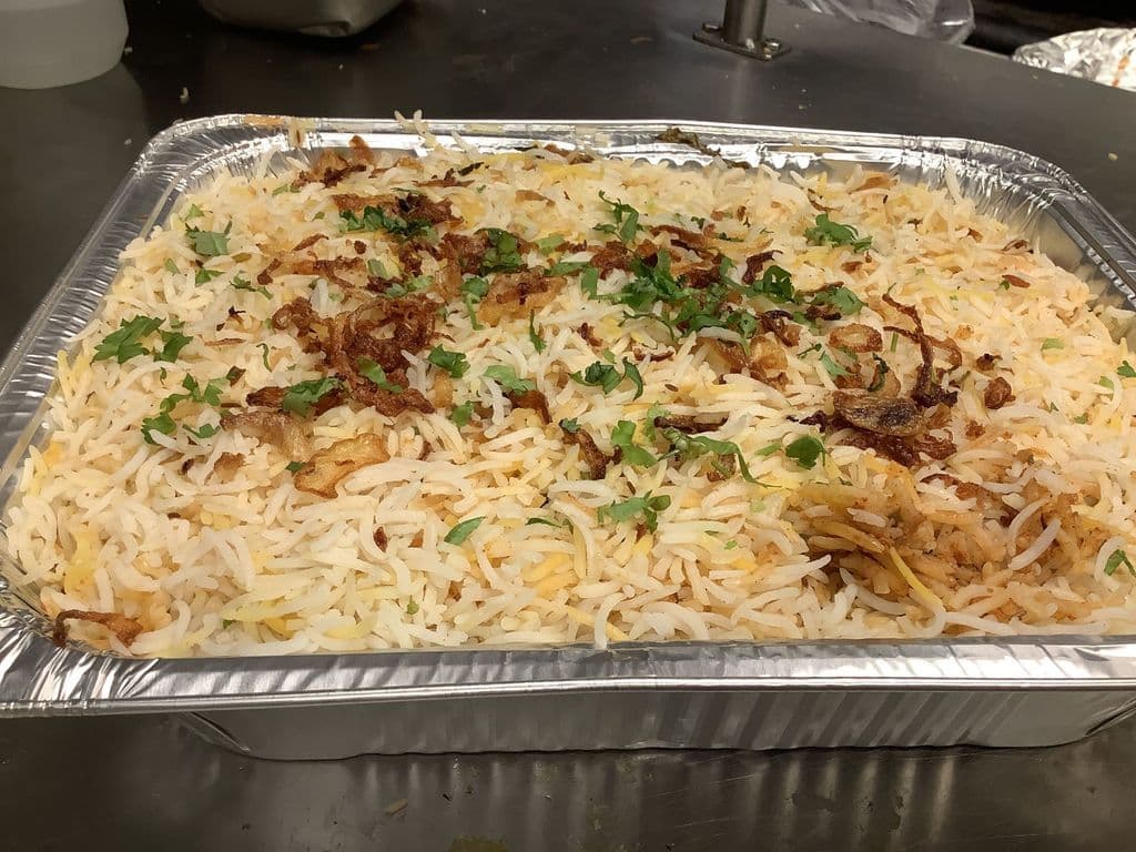 Bucket Ghee Roast Paneer Biryani