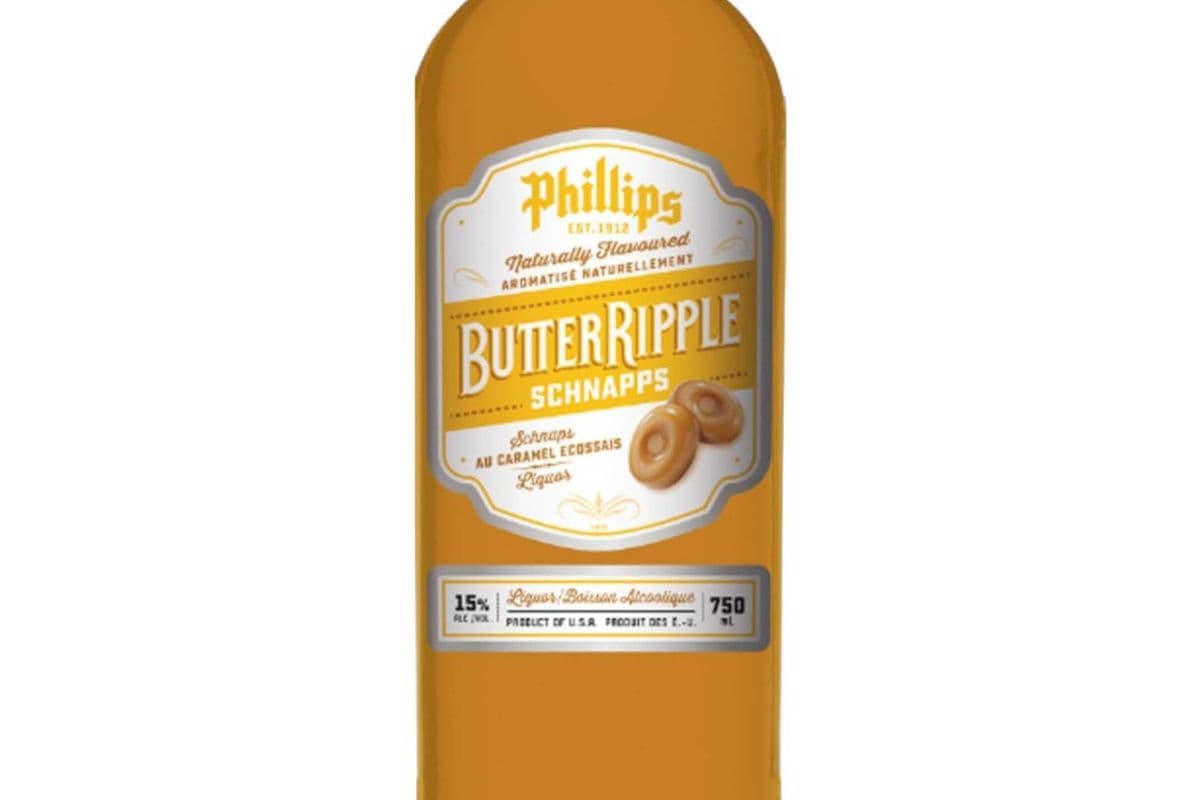 Butter Ripple Schnapps (1 x 375 ml Bottle)