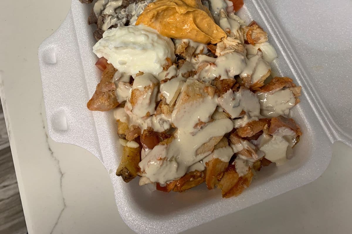 Chicken Shawarma Fries