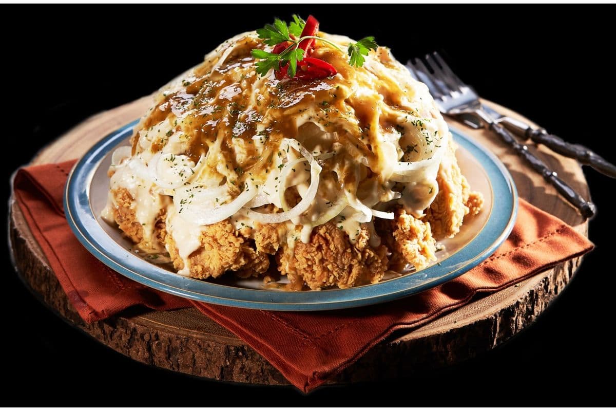 2. Hot Snow Onion Chicken