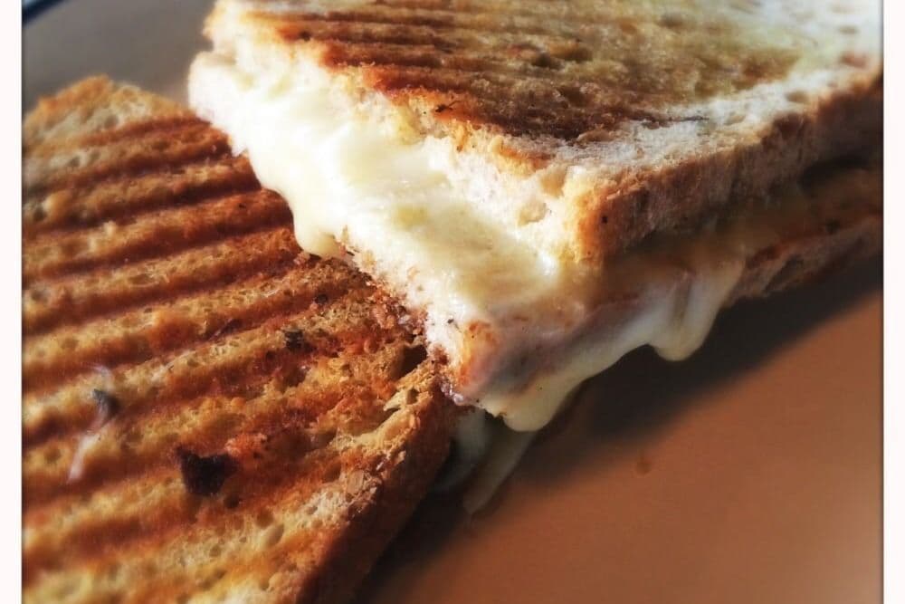 Soup (4 oz), Grilled Cheese, and Harker's Juice or Milk