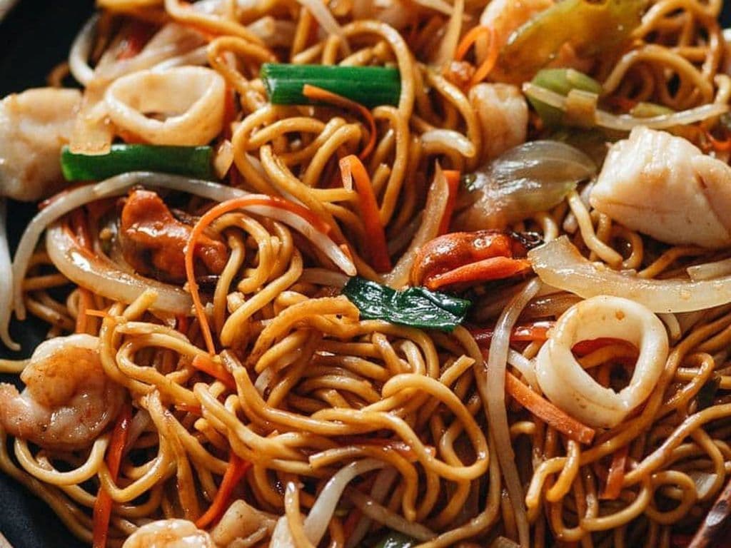 Seafood Stir fry Lomein