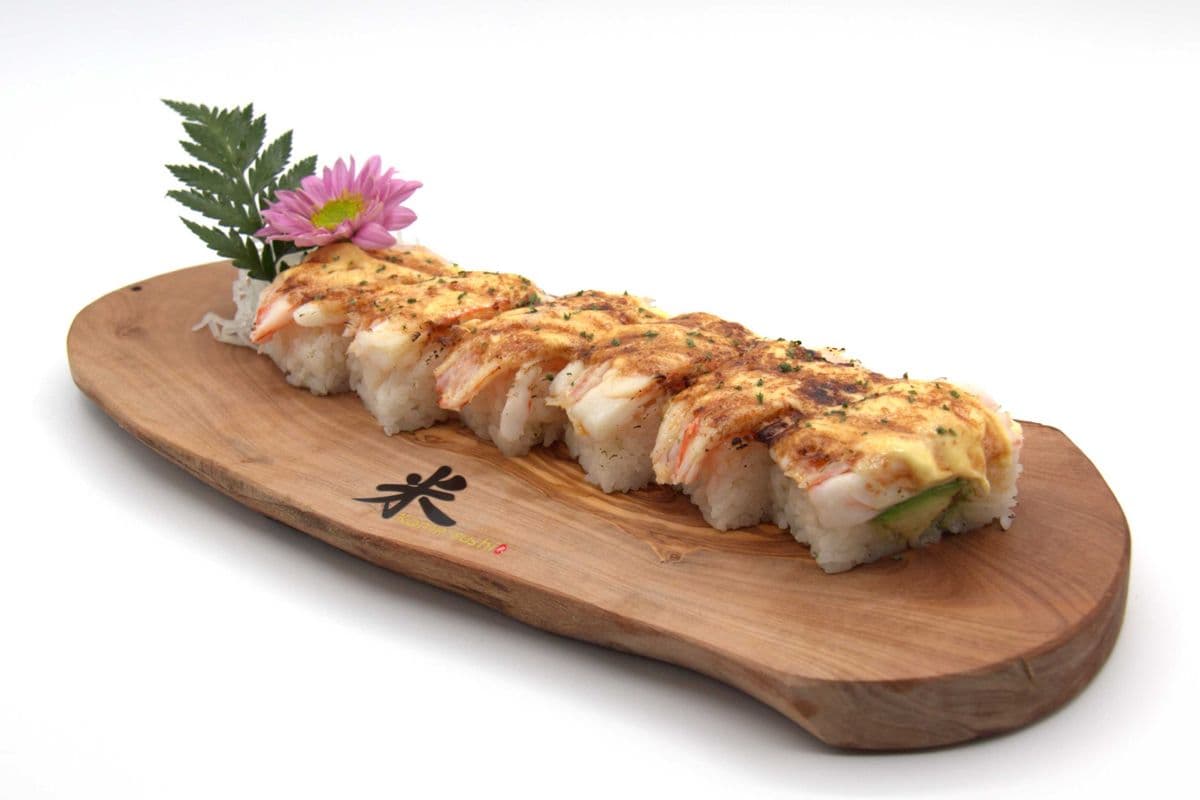 TS9. Shrimp Oshizushi