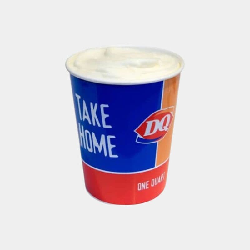 Un litre de lait glacé DQ / One Liter DQ Ice Milk